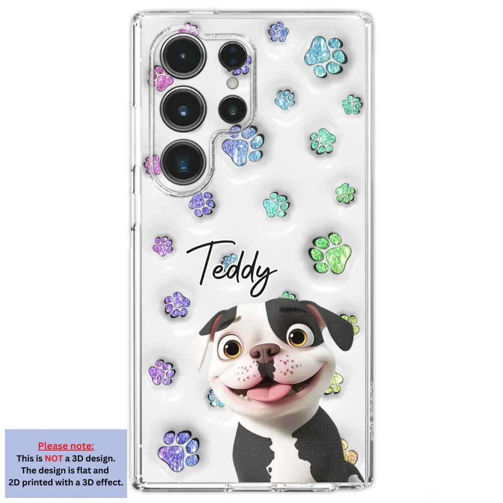Dog Baby - Personalized Custom 3D Inflated Effect Phone Case - Image 28