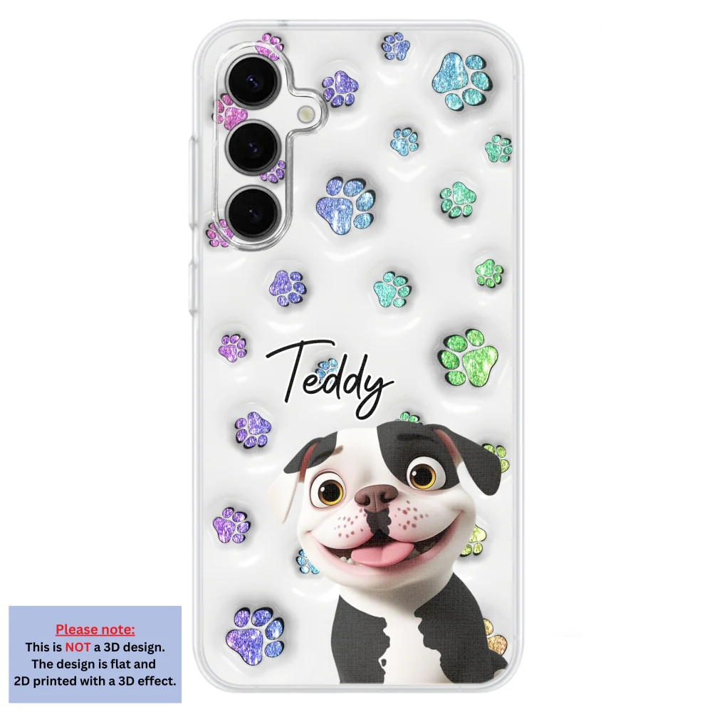 Dog Baby - Personalized Custom 3D Inflated Effect Phone Case - Image 29