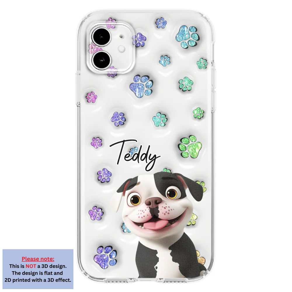 Dog Baby - Personalized Custom 3D Inflated Effect Phone Case - Image 9