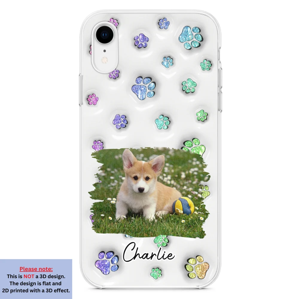 Dog Baby Photo - Personalized Custom 3D Inflated Effect Phone Case - Image 20