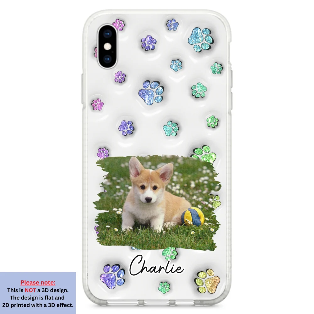 Dog Baby Photo - Personalized Custom 3D Inflated Effect Phone Case - Image 21