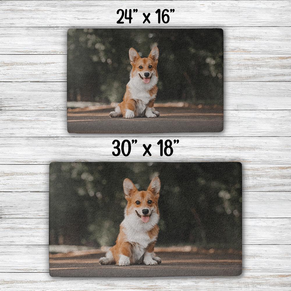 Dog House - Personalized Custom Doormat - Image 5