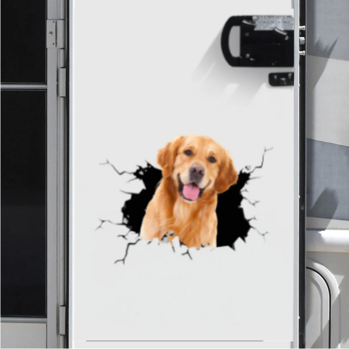 Dog In My Car Photo - Personalized Custom Decal - Image 6