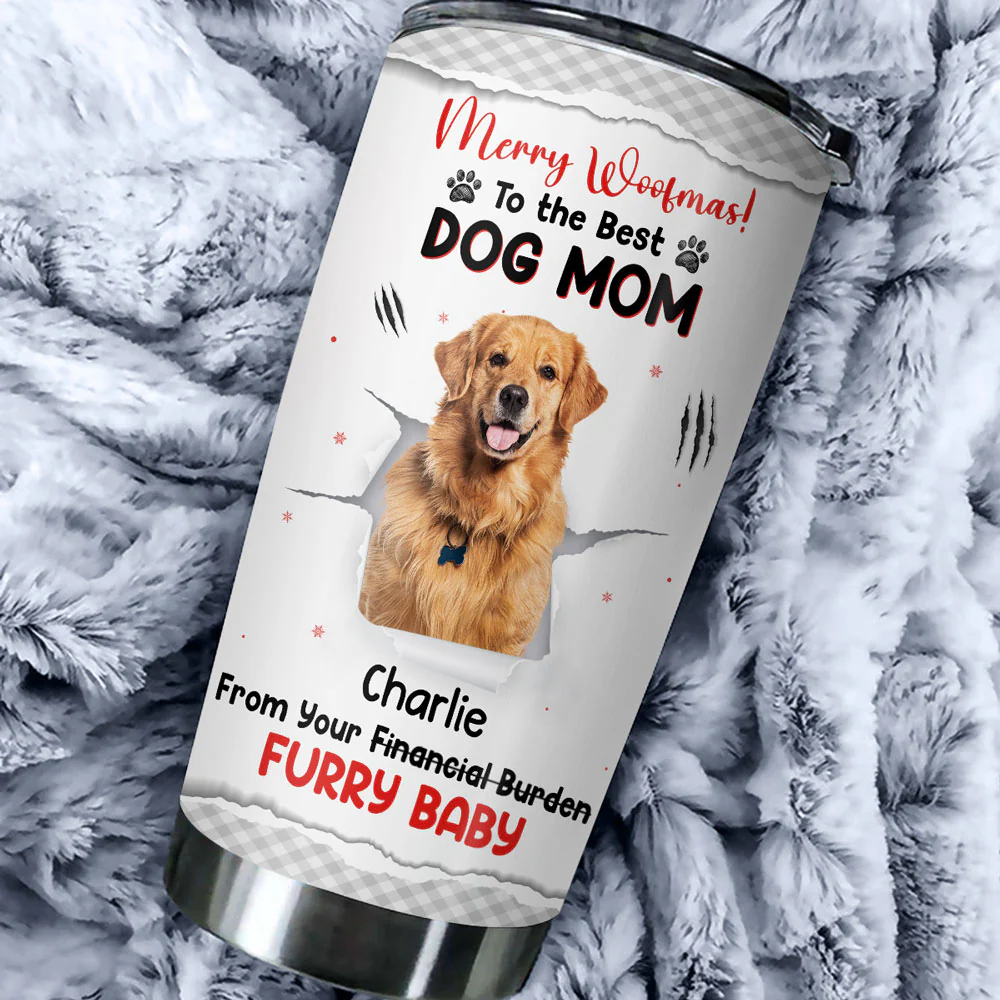 Dog Lovers Photo - Personalized Custom Tumbler