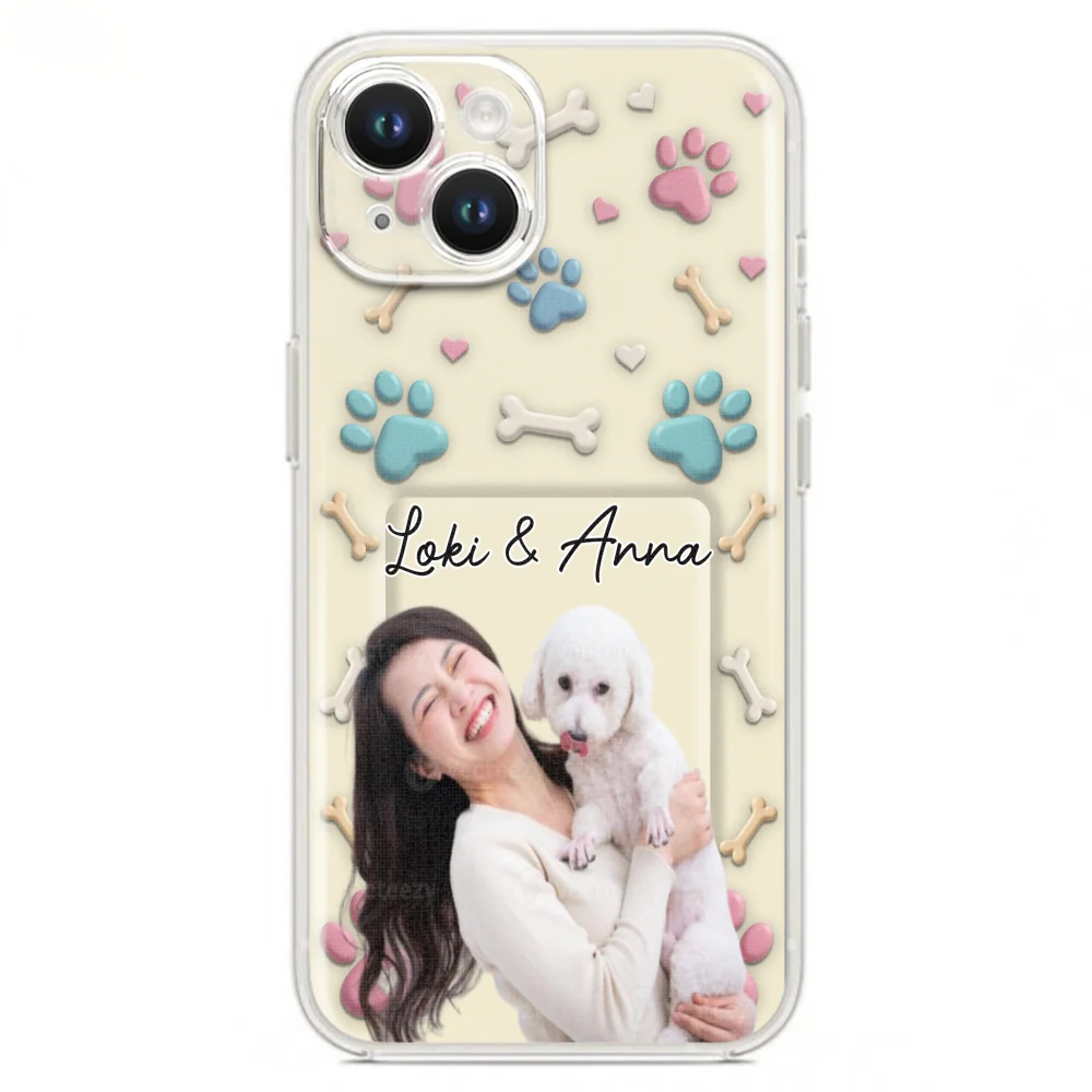 Dog Mom Cartoon Photo - Personalized Custom 3D Effect Phone Case - Image 14