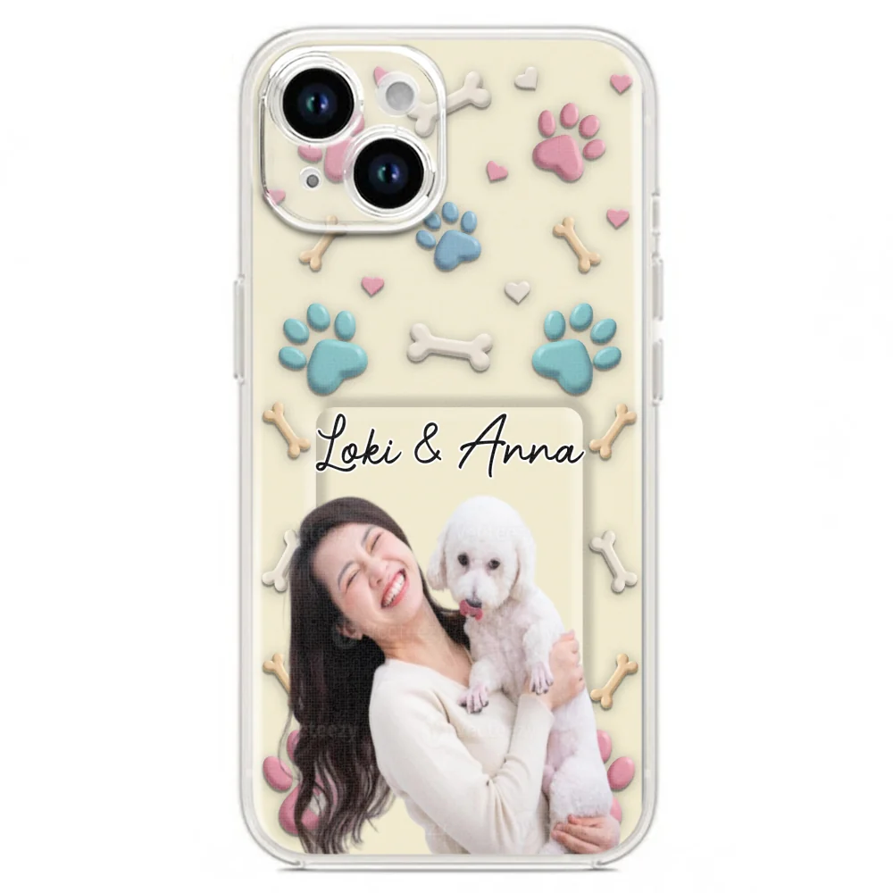 Dog Mom Cartoon Photo - Personalized Custom 3D Effect Phone Case - Image 15