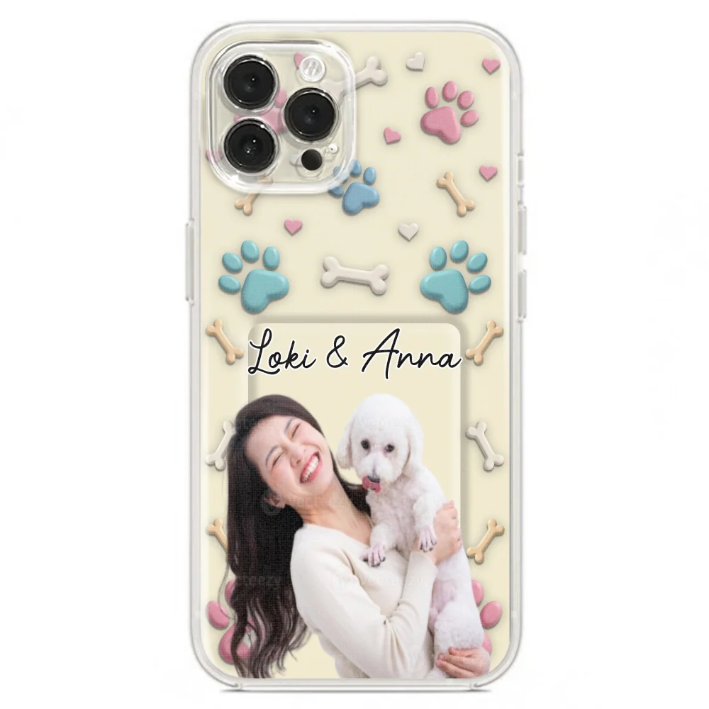 Dog Mom Cartoon Photo - Personalized Custom 3D Effect Phone Case - Image 16