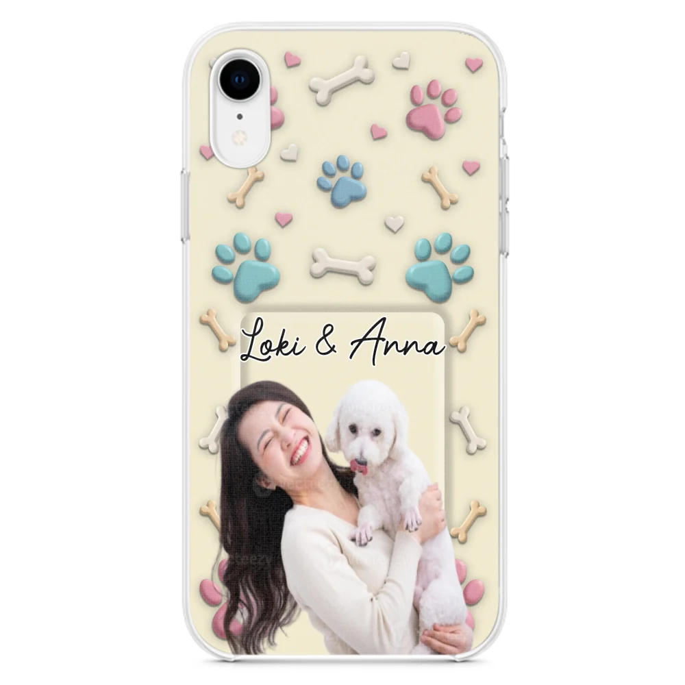 Dog Mom Cartoon Photo - Personalized Custom 3D Effect Phone Case - Image 20
