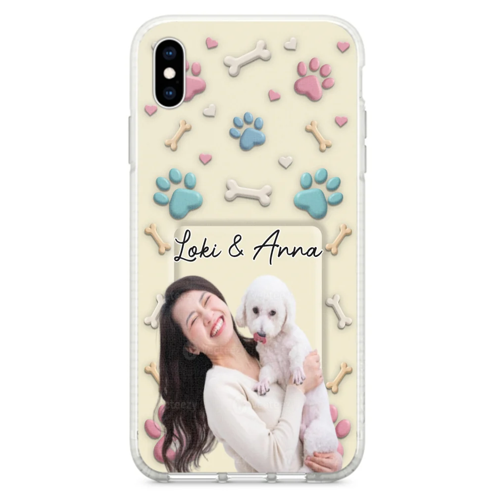 Dog Mom Cartoon Photo - Personalized Custom 3D Effect Phone Case - Image 21