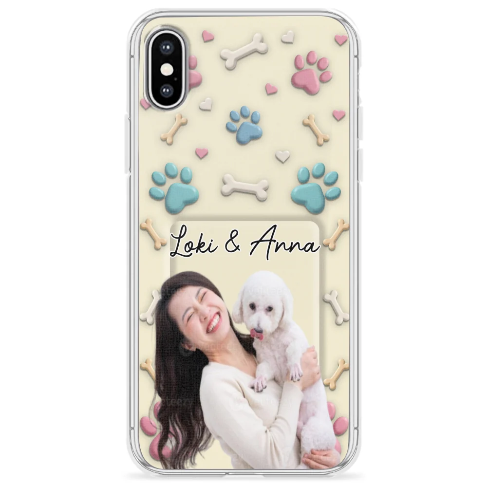 Dog Mom Cartoon Photo - Personalized Custom 3D Effect Phone Case - Image 22