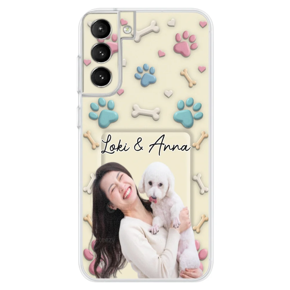 Dog Mom Cartoon Photo - Personalized Custom 3D Effect Phone Case - Image 26