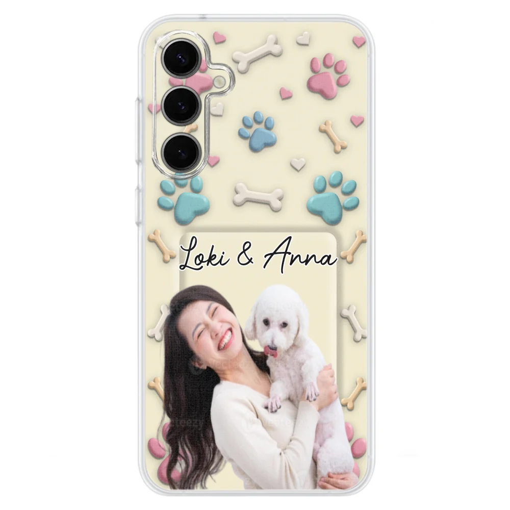 Dog Mom Cartoon Photo - Personalized Custom 3D Effect Phone Case - Image 28