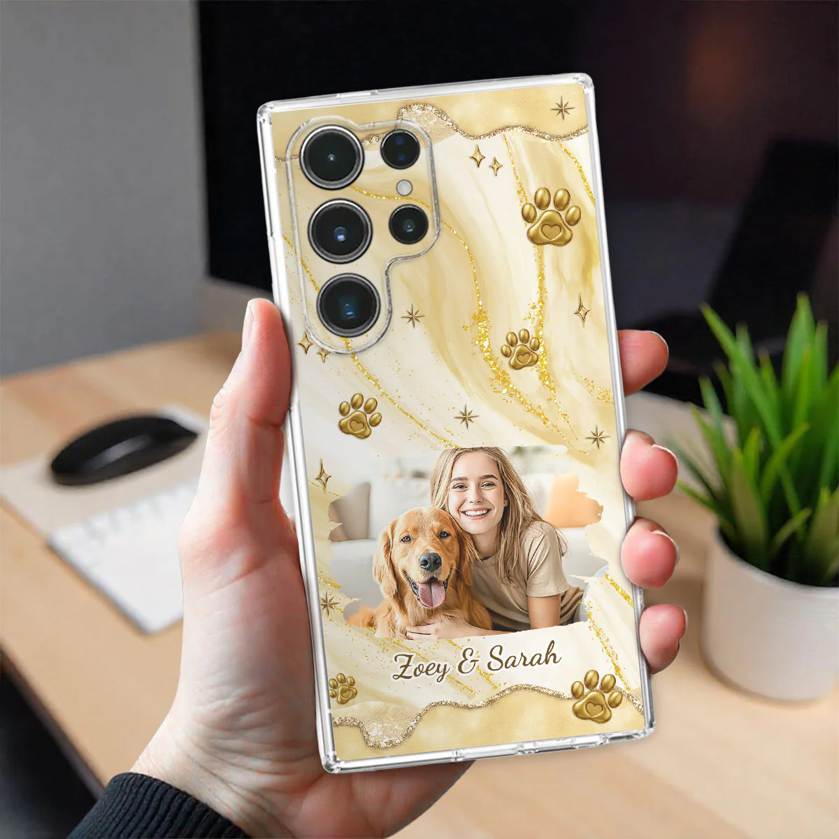 Dog Mom Corner Photo - Personalized Custom Phone Case - Image 5