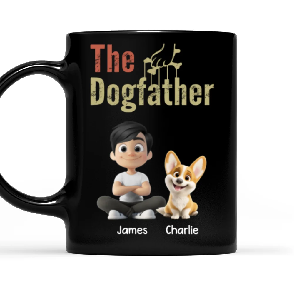 Dog Parents Vintage - Personalized Custom Coffee Mug - Image 7