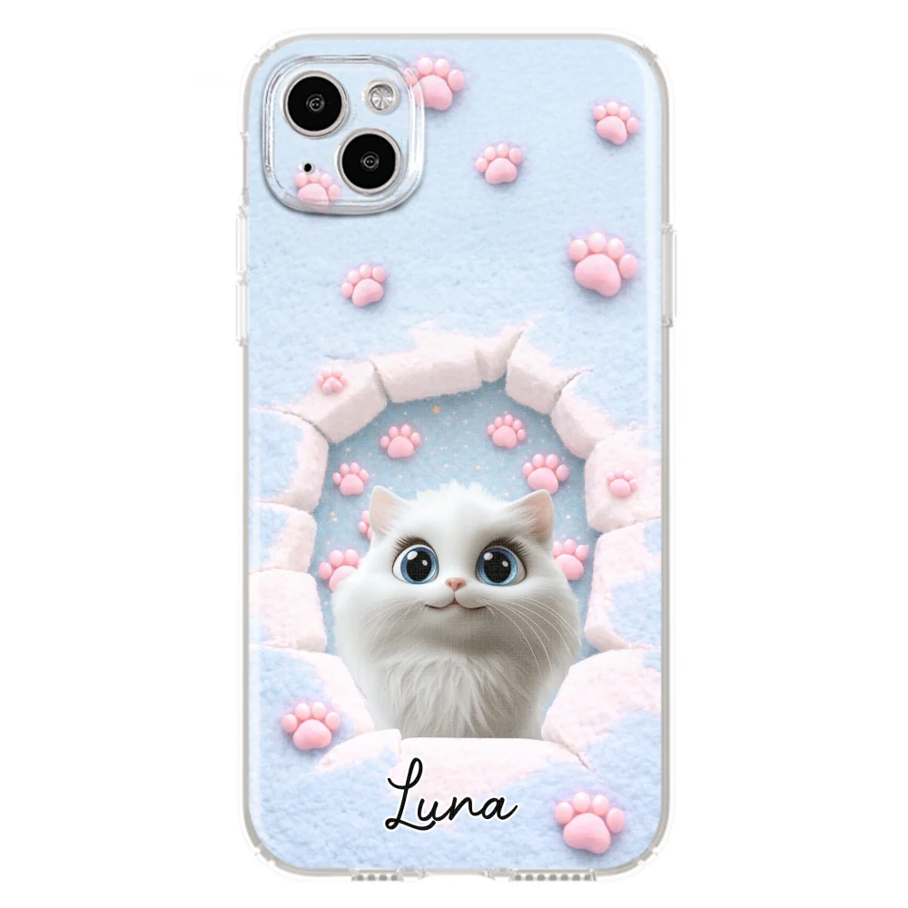 Dreaming Funny Cartoon Cats - Personalized Custom Phone Case - Image 13