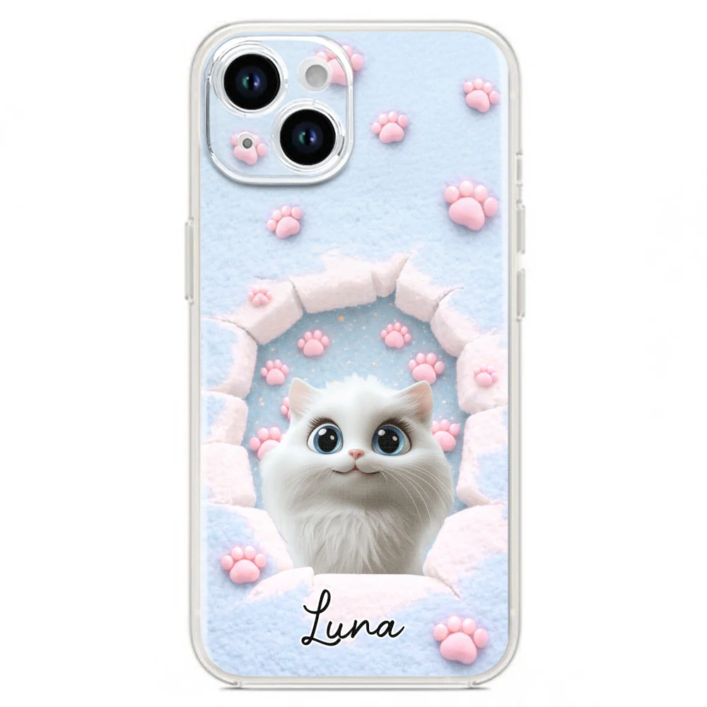Dreaming Funny Cartoon Cats - Personalized Custom Phone Case - Image 17