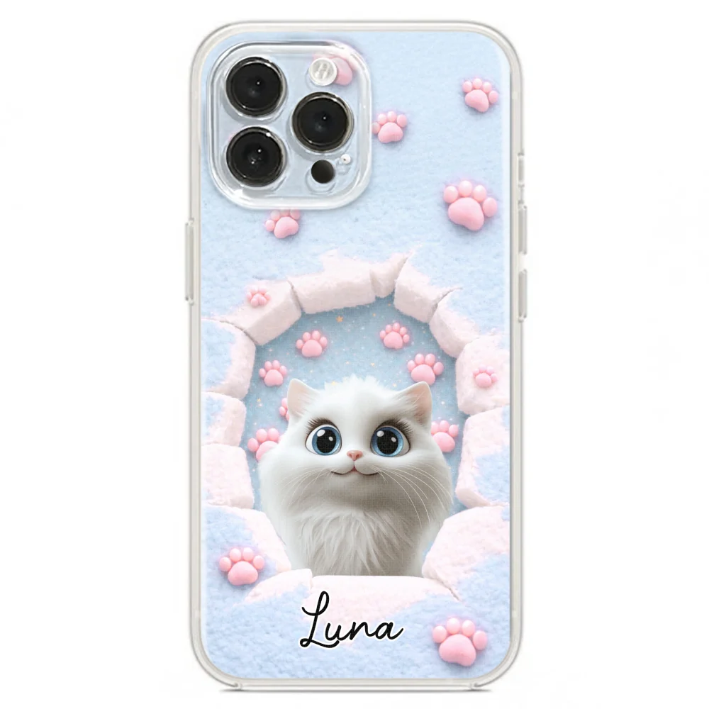 Dreaming Funny Cartoon Cats - Personalized Custom Phone Case - Image 19