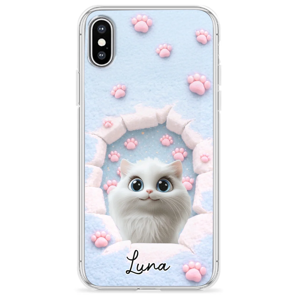 Dreaming Funny Cartoon Cats - Personalized Custom Phone Case - Image 24