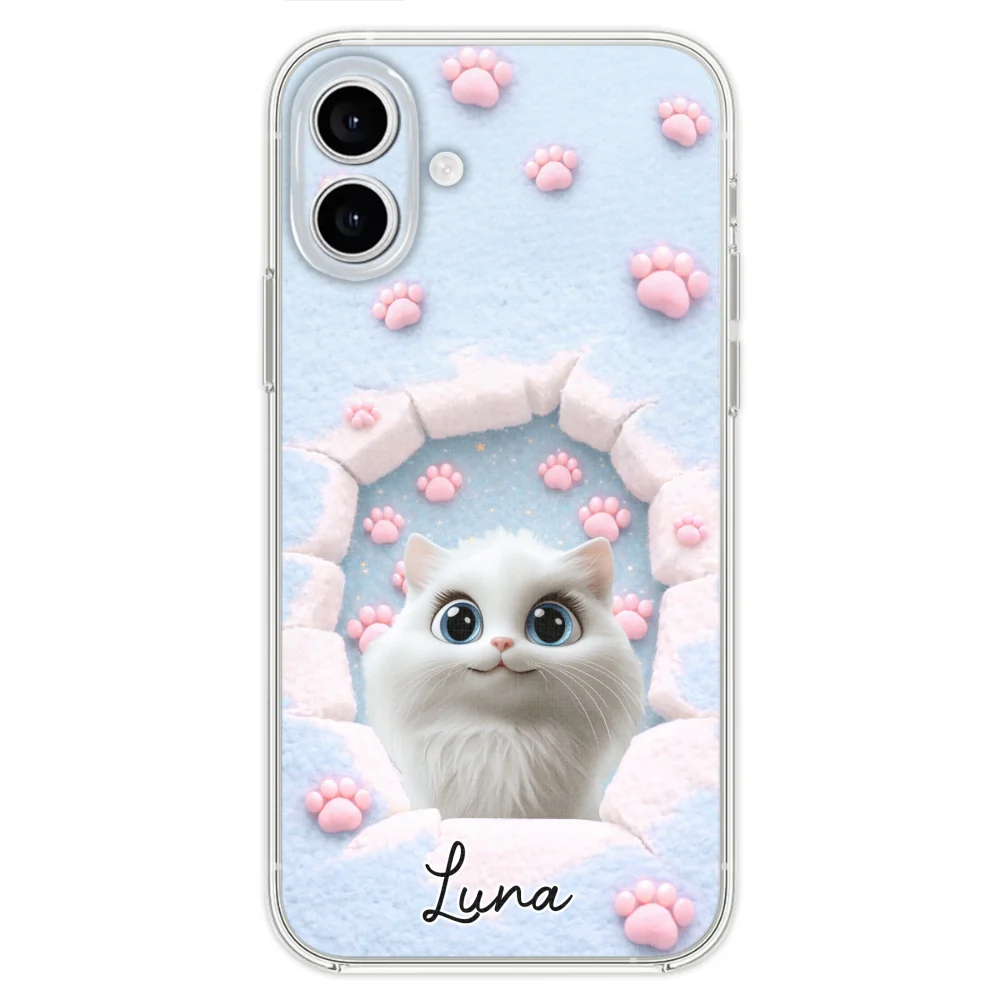 Dreaming Funny Cartoon Cats - Personalized Custom Phone Case - Image 25