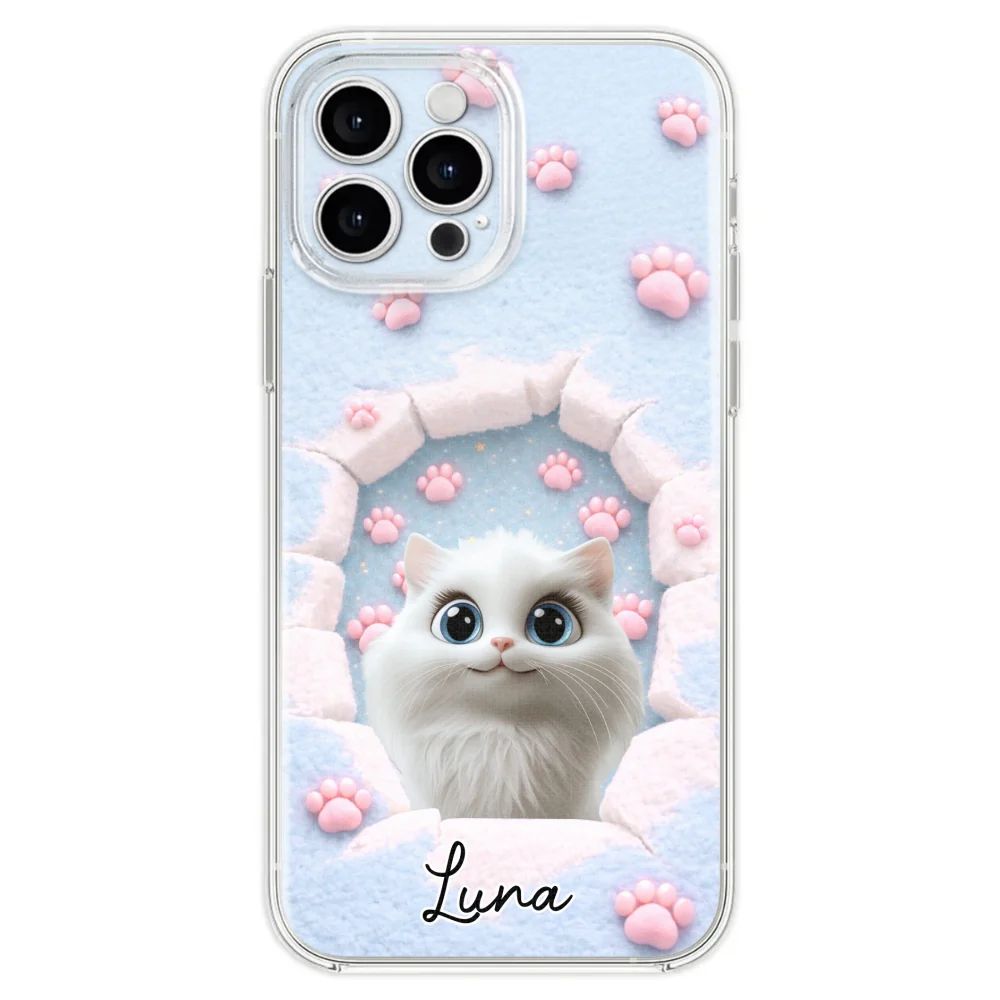 Dreaming Funny Cartoon Cats - Personalized Custom Phone Case - Image 26