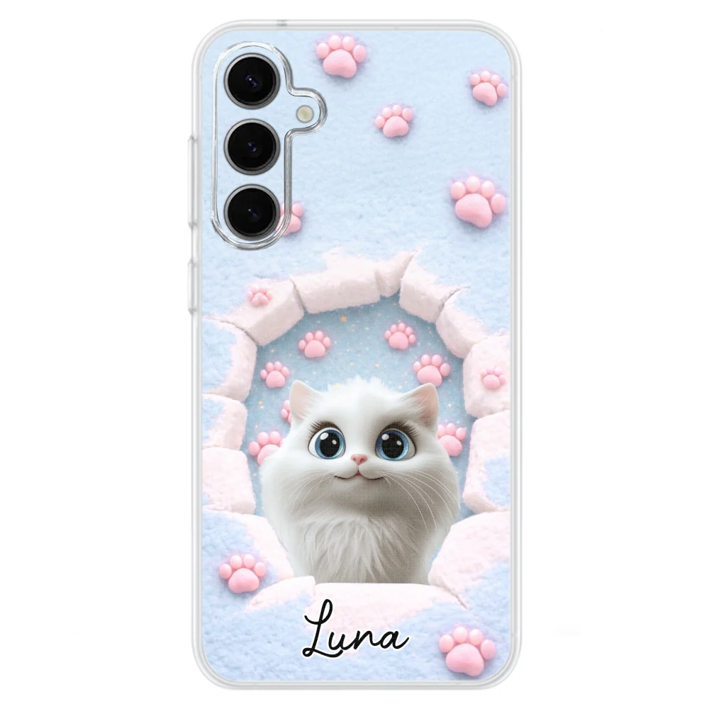 Dreaming Funny Cartoon Cats - Personalized Custom Phone Case - Image 29