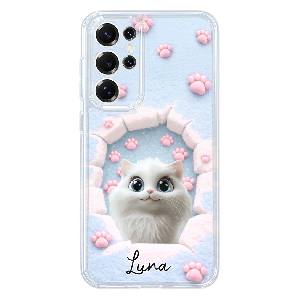 Dreaming Funny Cartoon Cats - Personalized Custom Phone Case - Image 31