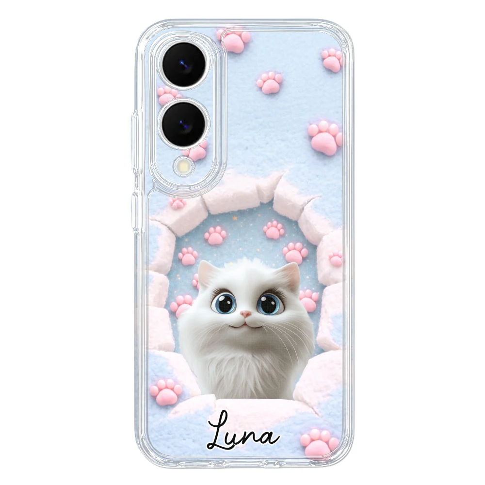 Dreaming Funny Cartoon Cats - Personalized Custom Phone Case - Image 33