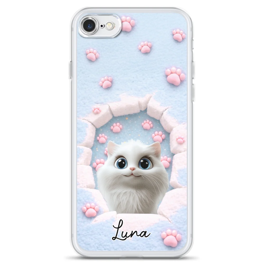 Dreaming Funny Cartoon Cats - Personalized Custom Phone Case - Image 5