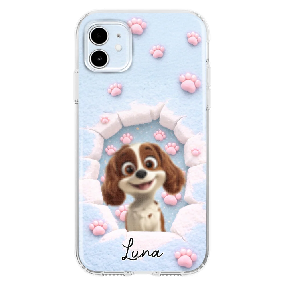 Dreaming Funny Cartoon Pets - Personalized Custom Phone Case - Image 10