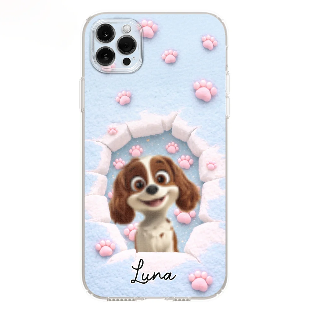 Dreaming Funny Cartoon Pets - Personalized Custom Phone Case - Image 11