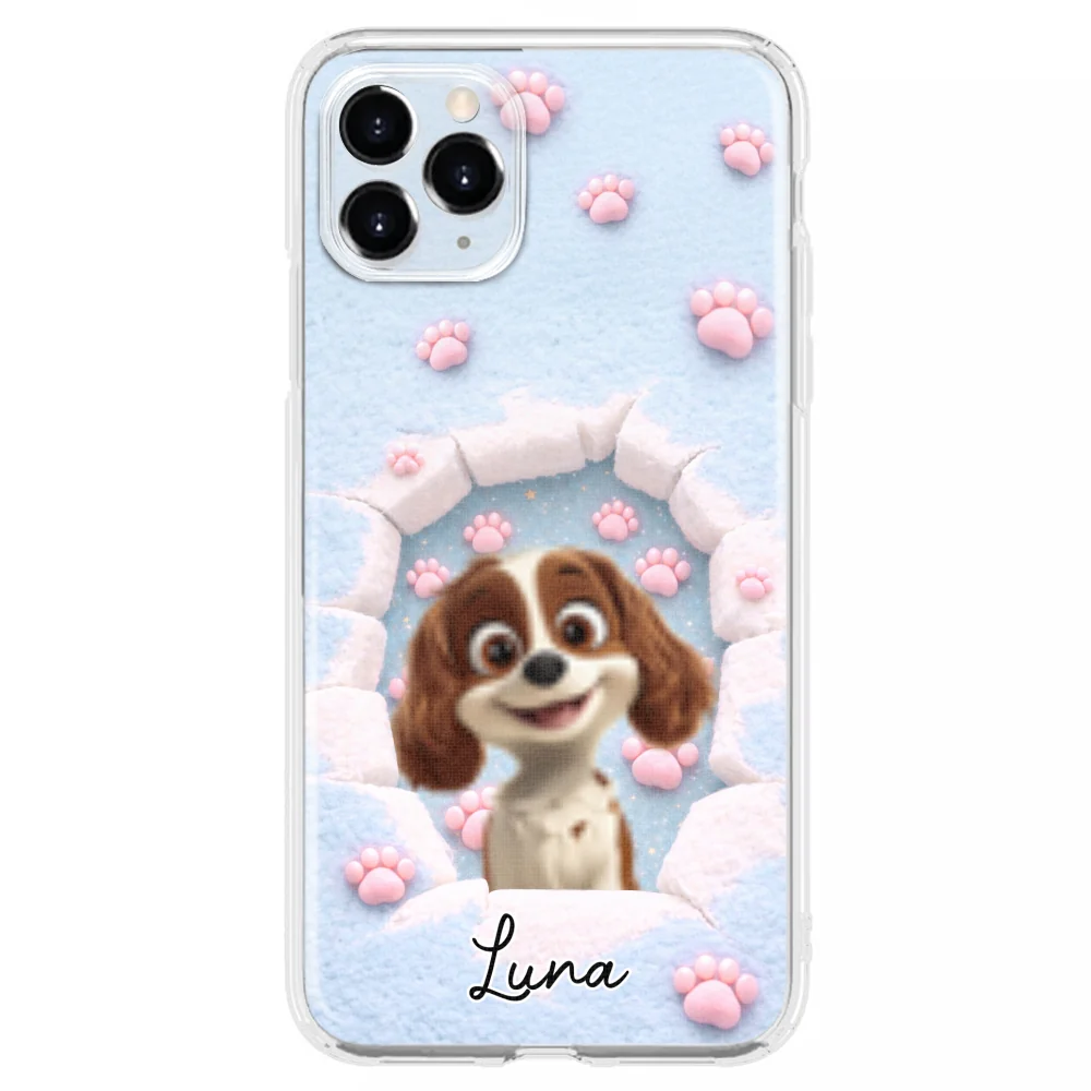 Dreaming Funny Cartoon Pets - Personalized Custom Phone Case - Image 9
