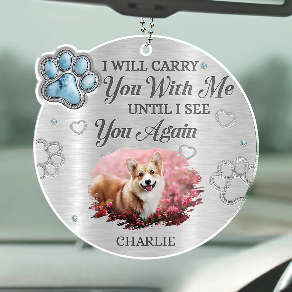 Drive Safe I Love You Photo - Personalized Custom 3D Effect Car Ornament