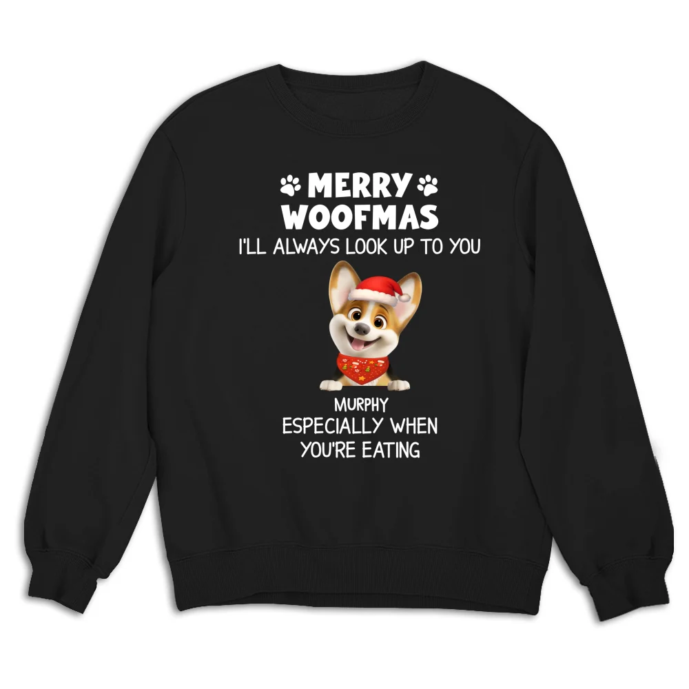 Especially When You Are Eating Christmas - Personalized Custom Sweatshirt - Image 5