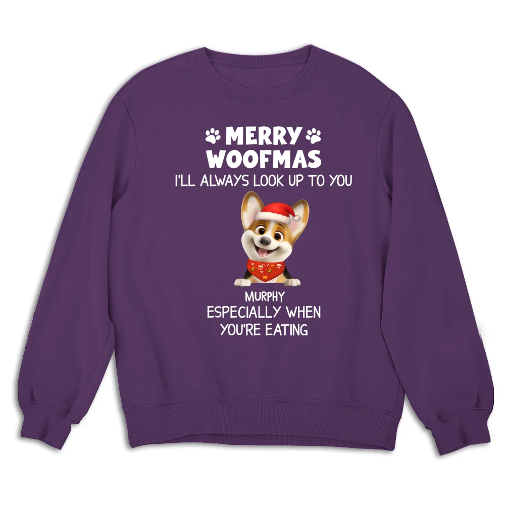 Especially When You Are Eating Christmas - Personalized Custom Sweatshirt - Image 7