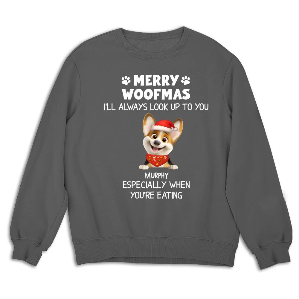 Especially When You Are Eating Christmas - Personalized Custom Sweatshirt - Image 8