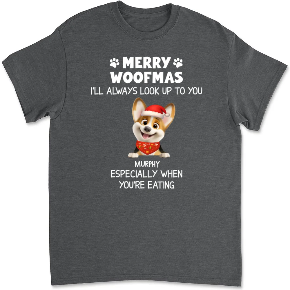 Especially When You Are Eating Christmas - Personalized Custom Unisex T-Shirt - Image 10
