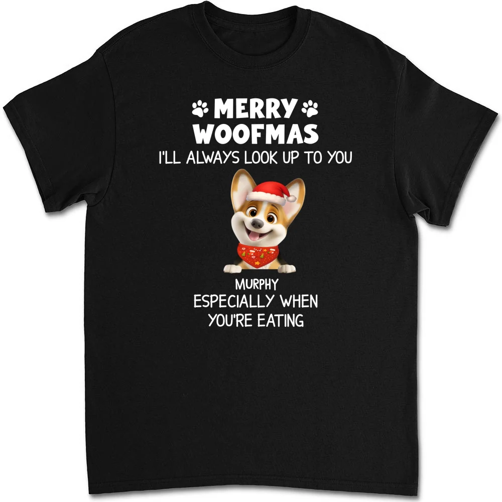 Especially When You Are Eating Christmas - Personalized Custom Unisex T-Shirt - Image 6