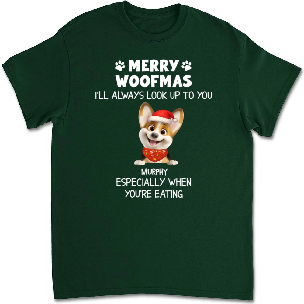 Especially When You Are Eating Christmas - Personalized Custom Unisex T-Shirt - Image 8