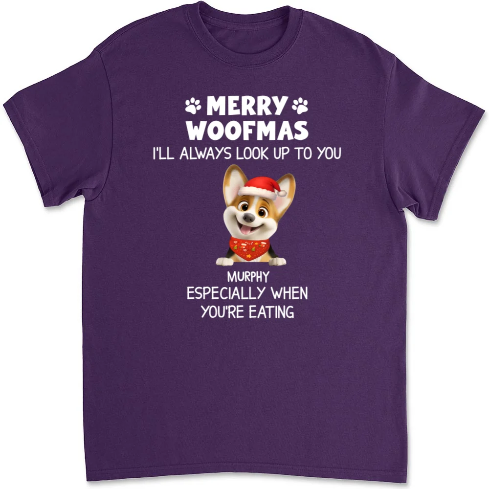 Especially When You Are Eating Christmas - Personalized Custom Unisex T-Shirt - Image 9
