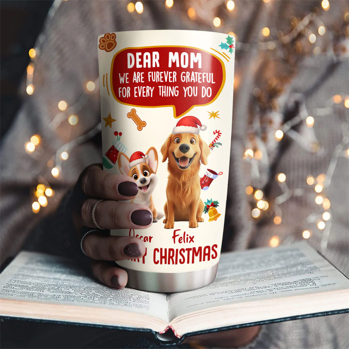 Eternally Love You - Personalized Custom Tumbler - Image 2