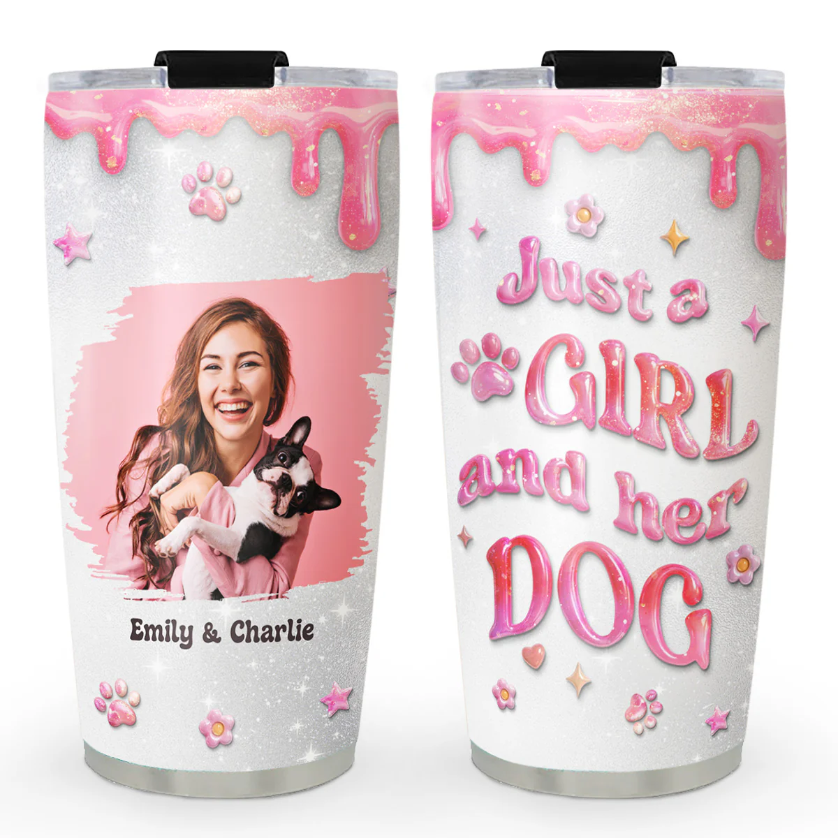Every Day Is A Nice Day Photo - Personalized Custom 3D Effect Tumbler