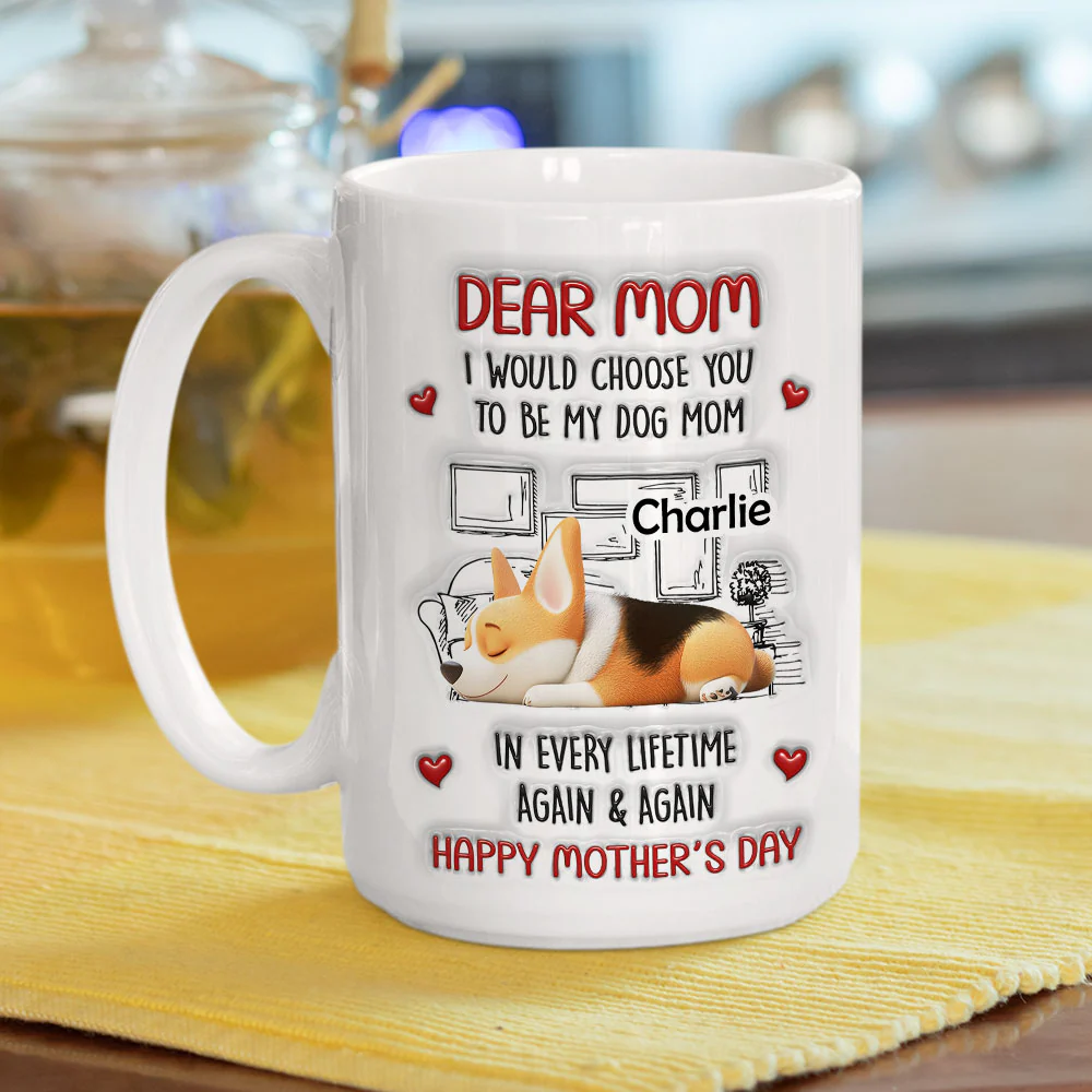 Every Lifetime - Personalized Custom 3D Inflated Effect Mug - Image 4