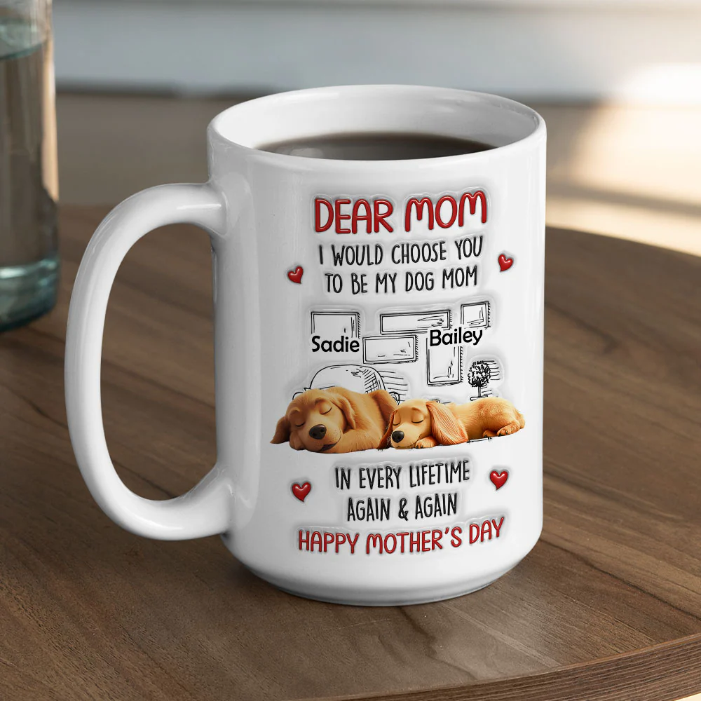 Every Lifetime - Personalized Custom 3D Inflated Effect Mug - Image 5