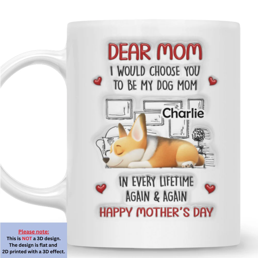 Every Lifetime - Personalized Custom 3D Inflated Effect Mug - Image 7