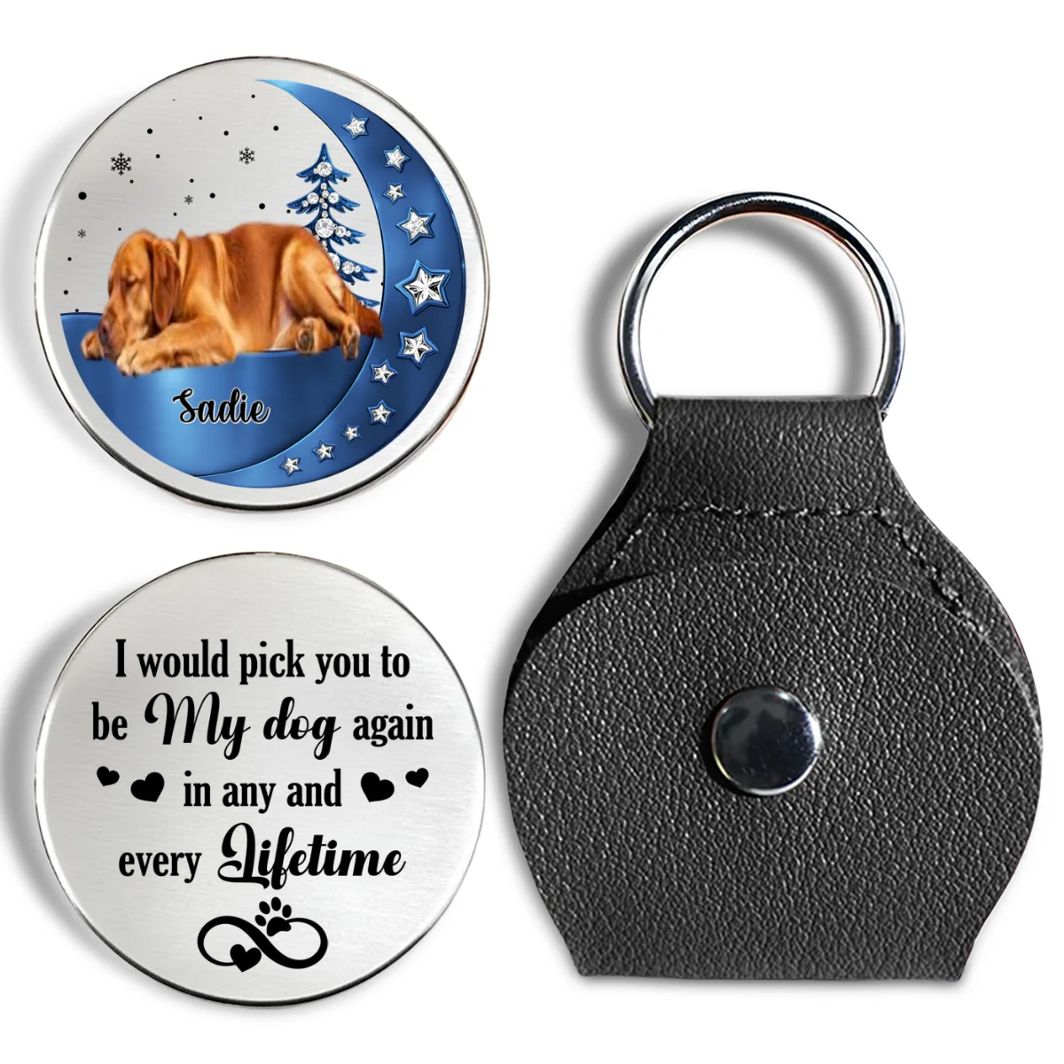 Every Lifetime Photo - Personalized Custom 3D Effect Pocket Hug - Image 3