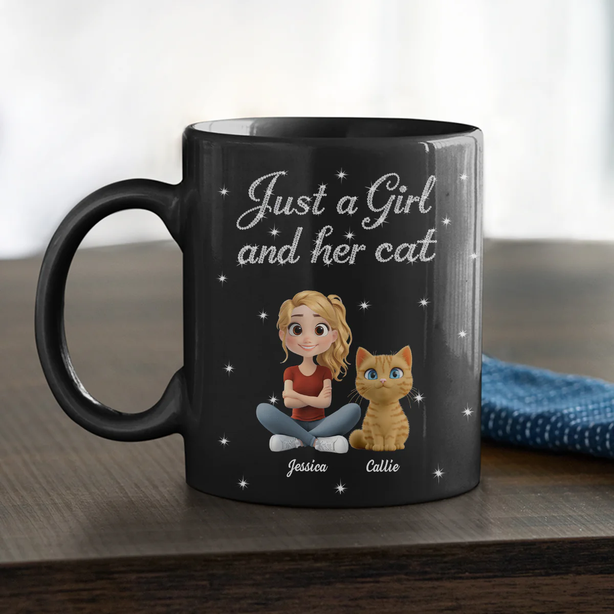 Every Second With Cats - Personalized Custom 3D Effect Coffee Mug - Image 3