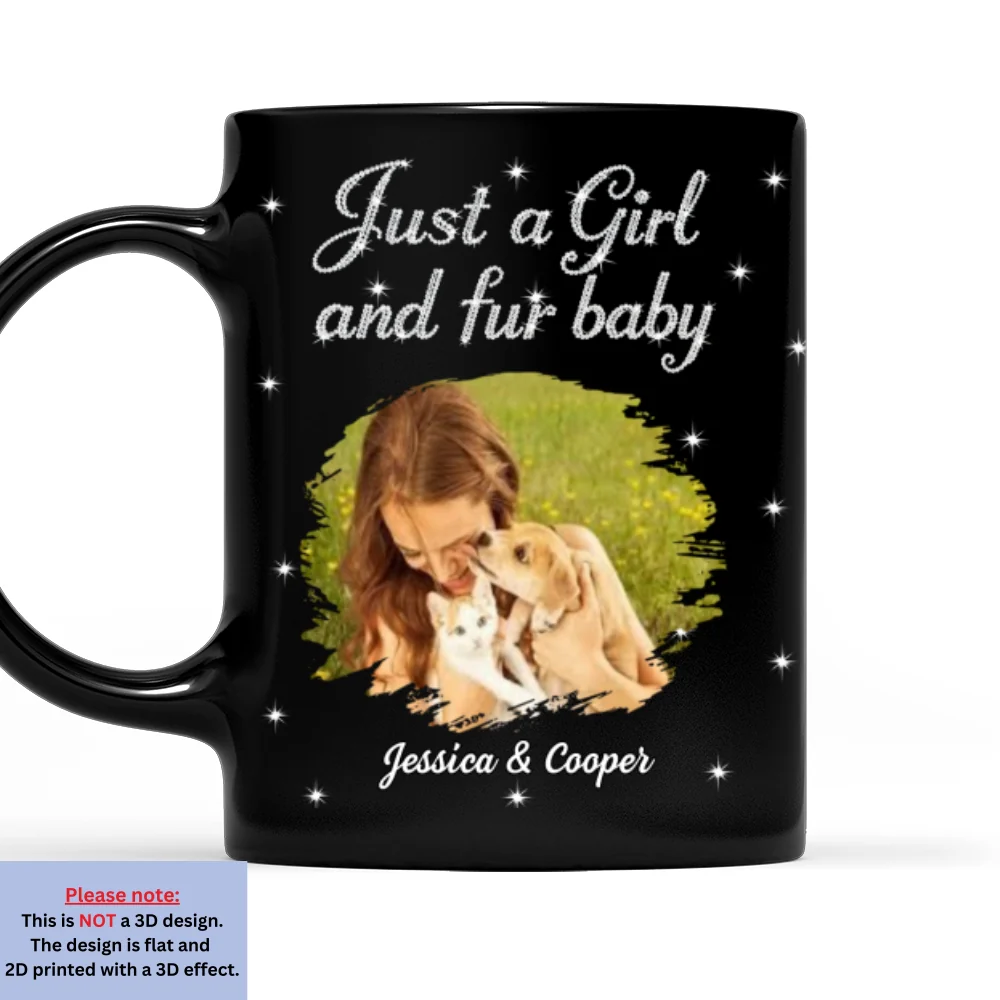 Every Second With Fur Babies Photo - Personalized Custom 3D Effect Coffee Mug - Image 3