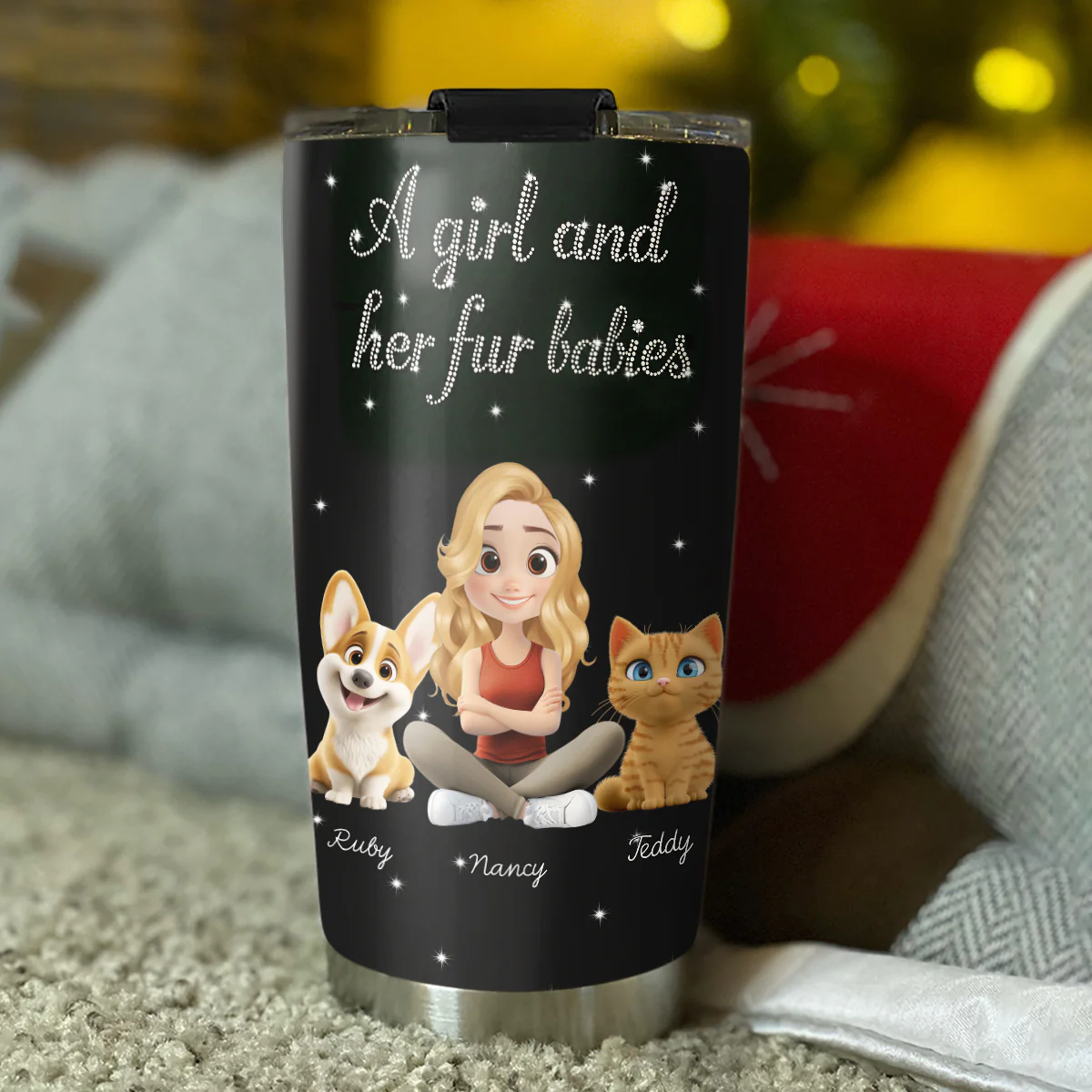 Every Second With Them - Personalized Custom Tumbler - Image 2