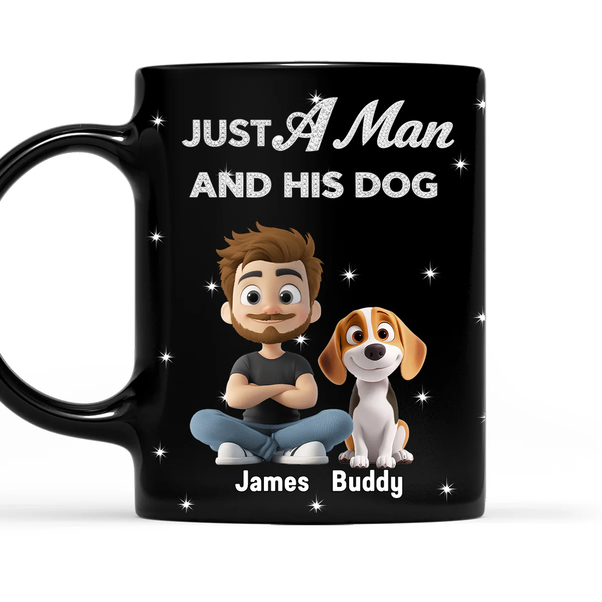 Every Second With You Dad Ver - Personalized Custom 3D Effect Coffee Mug