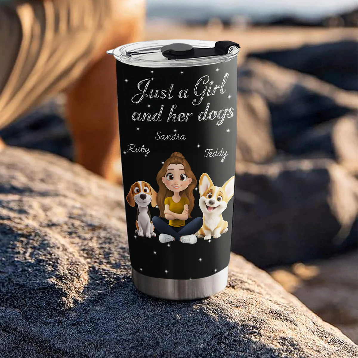 Every Second With You - Personalized Custom Tumbler - Image 4